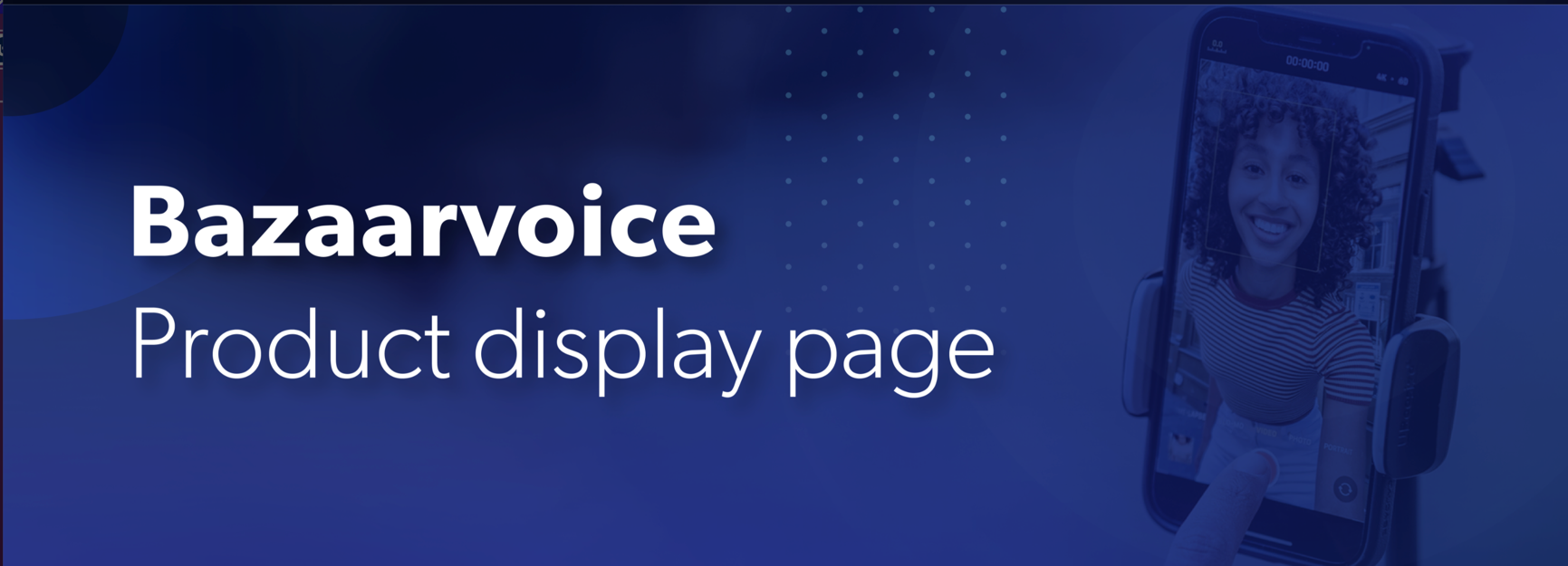 Bazaarvoice new product display page